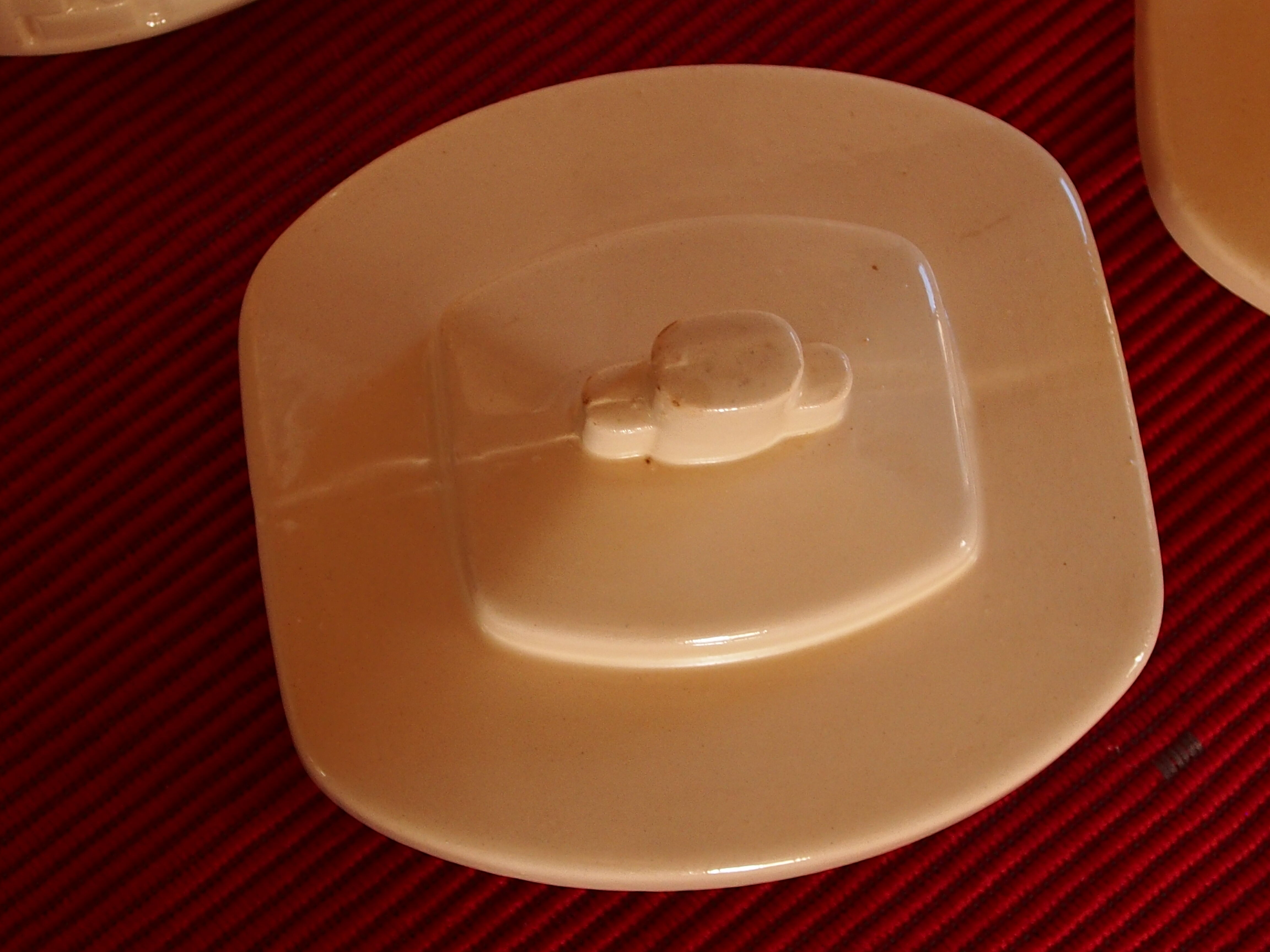 coffee pots and earthenware sugar