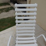 Vintage garden armchair year 70s Sauvagnat Aurillac