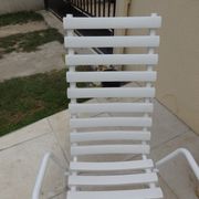 Fauteuil jardin vintage année 70 Sauvagnat Aurillac