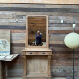 1920s hallway mirror console