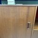 Scandinavian wooden high sideboard – 1960s