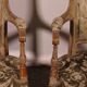 Pair of Louis XVI-style cabriolet armchairs – 18th century