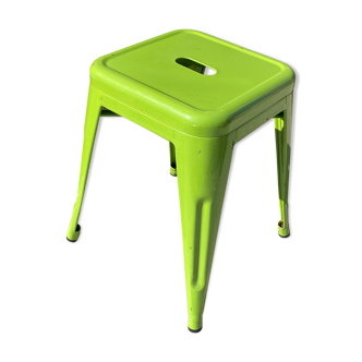 Green industrial tabouret