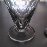 Service of 32 art deco glasses