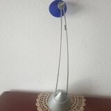 Corolla articulated reading light in blue glass