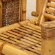 Paire de fauteuils en bambou, coussins Pierre Frey, travail français, vers 1960-70