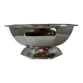 Vintage silver-plated fruit bowl