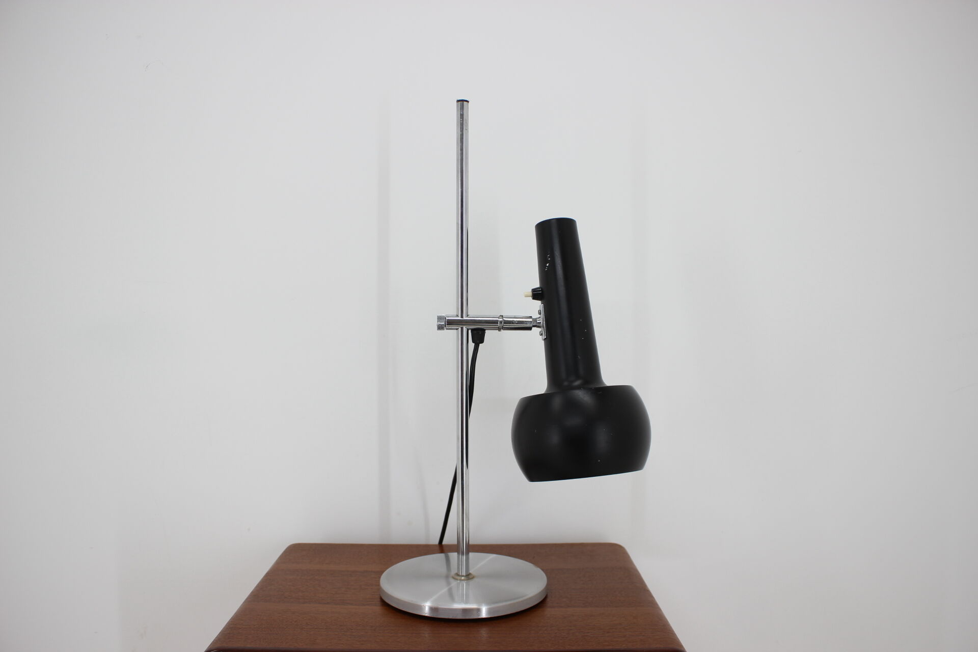 Danish office chrome lamp 1970