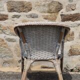 Garden wicker chair