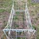 Lit cage volutes pour jardin d'hiver et d'été