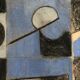 Heide lindecke, untitled, circa 1960-70. mixed media in colors on p