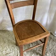 Bistro chair duo "Au Bon Marché" Maison A. Boucicaut - 1950s