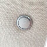 Banc à deux places Artifort Modèle 691, rembourré en laine rose douce, années 1980.