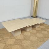 Table travertine 80s