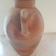 Oil jar in varnished sandstone