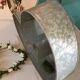 Zinc tray heart openwork vintage garden