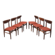 Set of six rosewood chairs, Danish design, 1970s, manufacturer: Skovby Møbe
