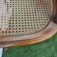 Magnificent Set of 3 Vintage Louis XV Chairs in Carved Solid Wood and Cane