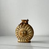 Mexican ceramic sun vase