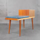 Norwegian teak bench-phone 1960s