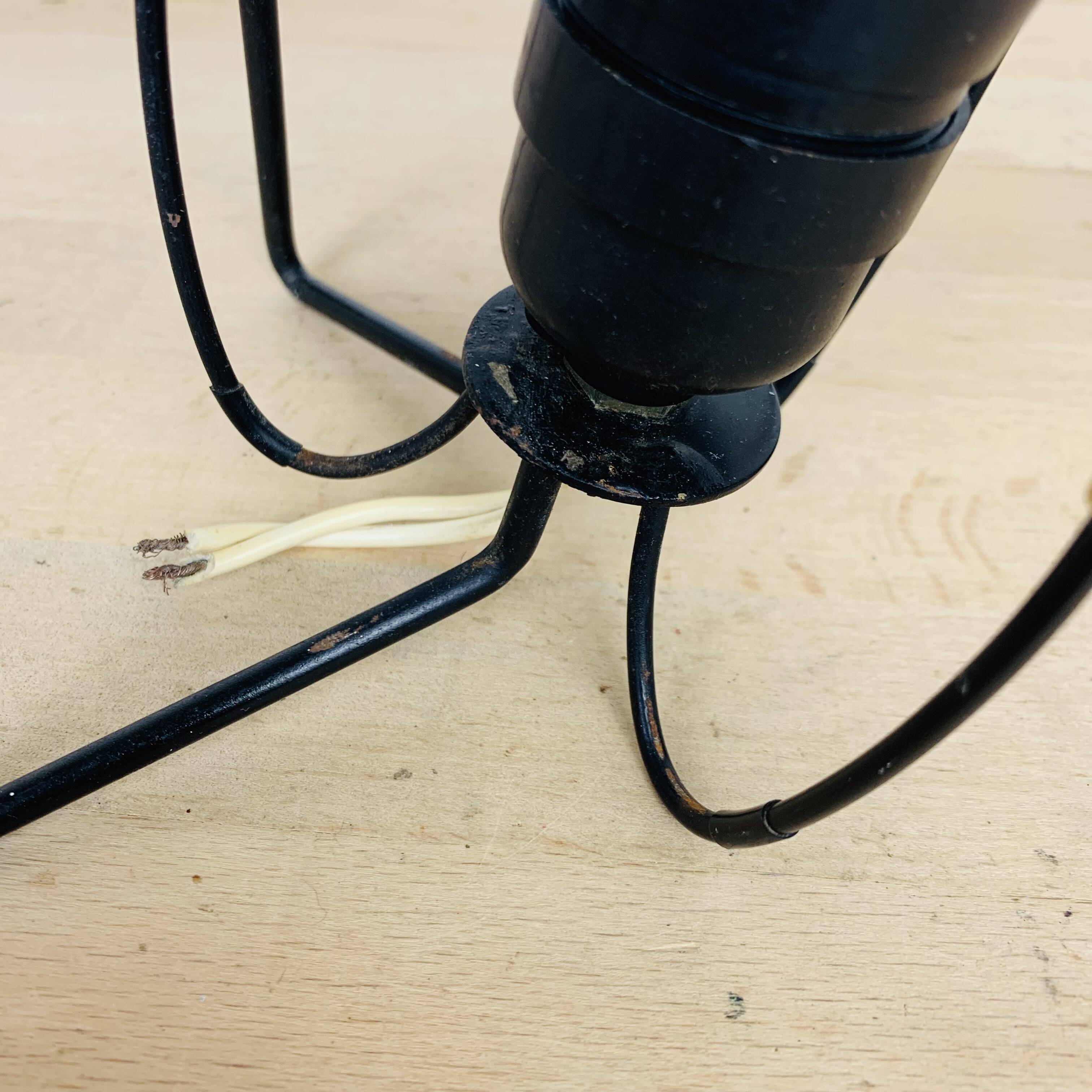 Louis Kalff wall lamp from the 50s, opaline