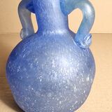 Glass vase a scavo at the antique Vetri d'arte Seguso