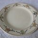 Lot 10 plates flat art nouveau coal iron earth salin floral model