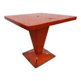 Pair of Tolix Kub model tables from the 1950s