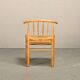 Erik Ole Jørgensen J151 Dining Chairs in beech and papercord for FDB Møbler
