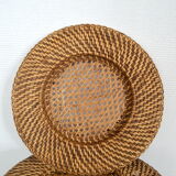 6 rattan sub-plates