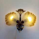 Hollywood Regency wall light, 60s/70s
