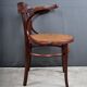 Curved beech armchair, Baumann house – early 20th century