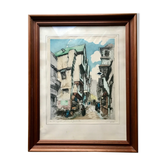 Legarf color etching