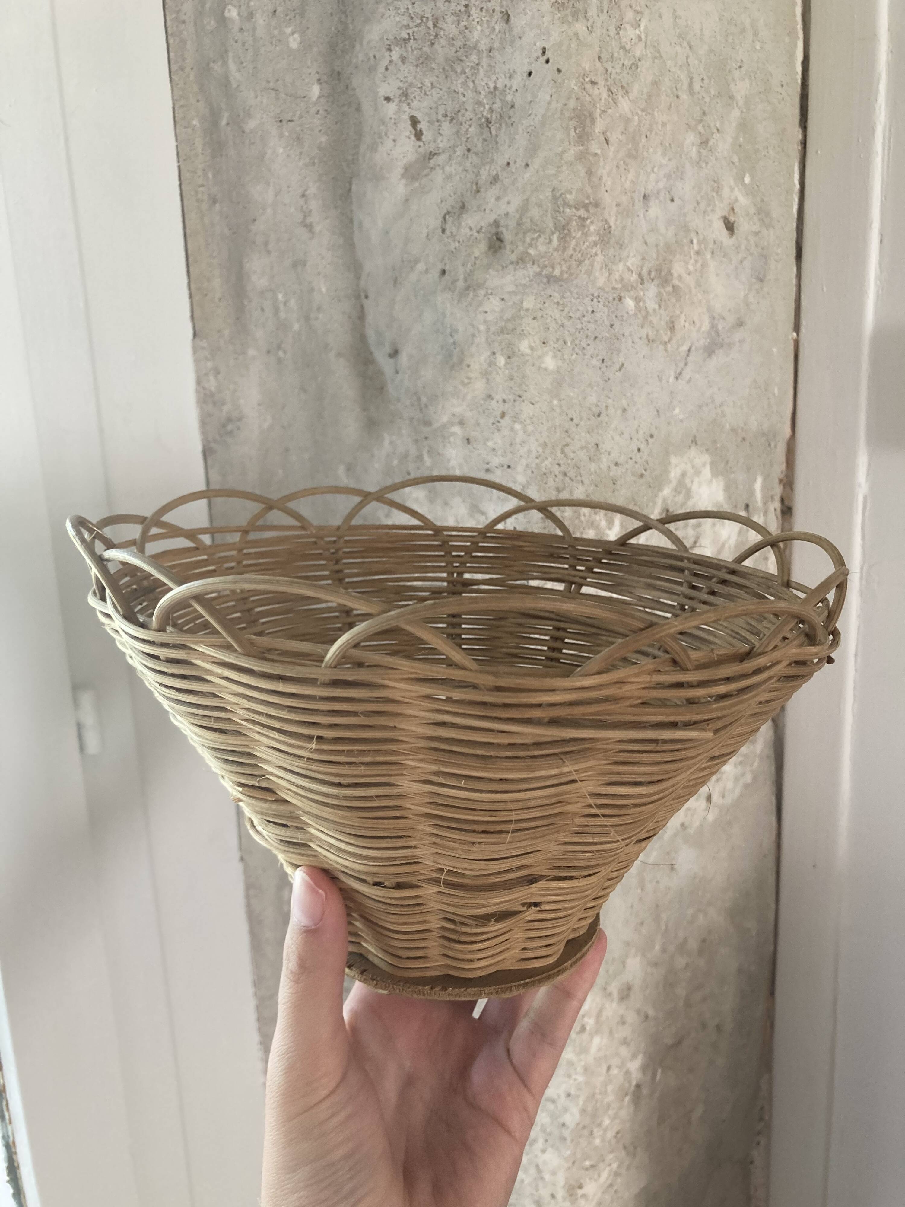 Basket - vintage wicker basket