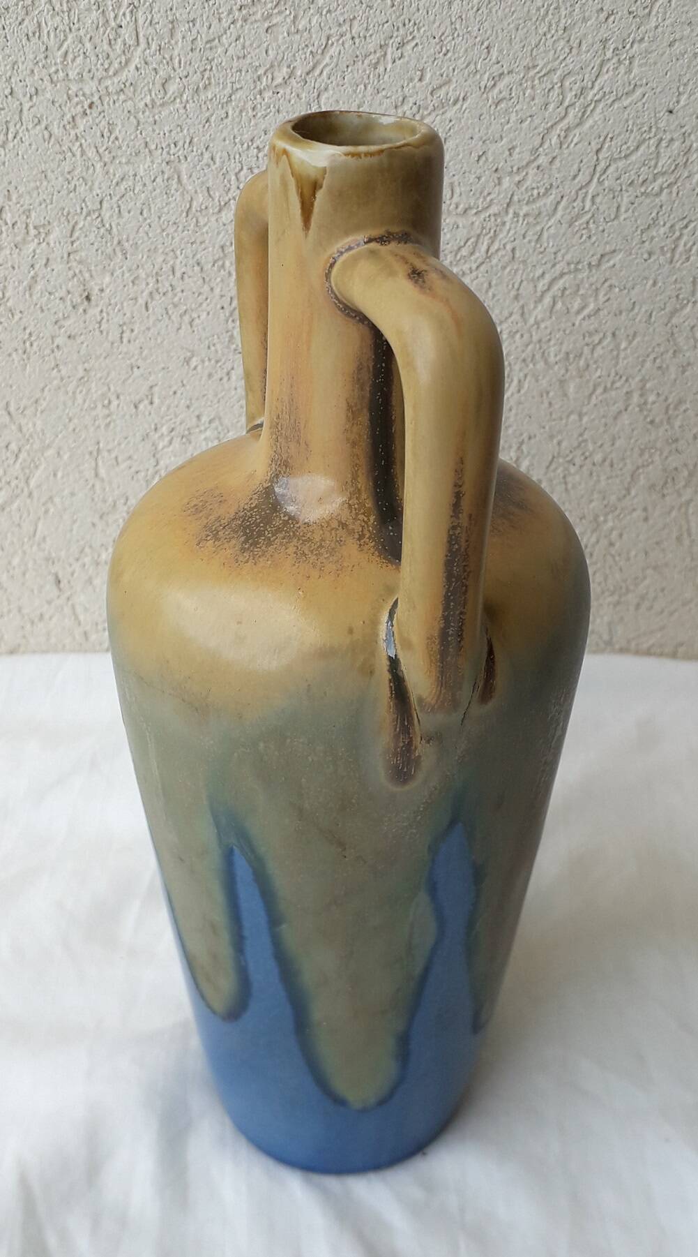 Single-stem vase in stoneware Fournier Demars