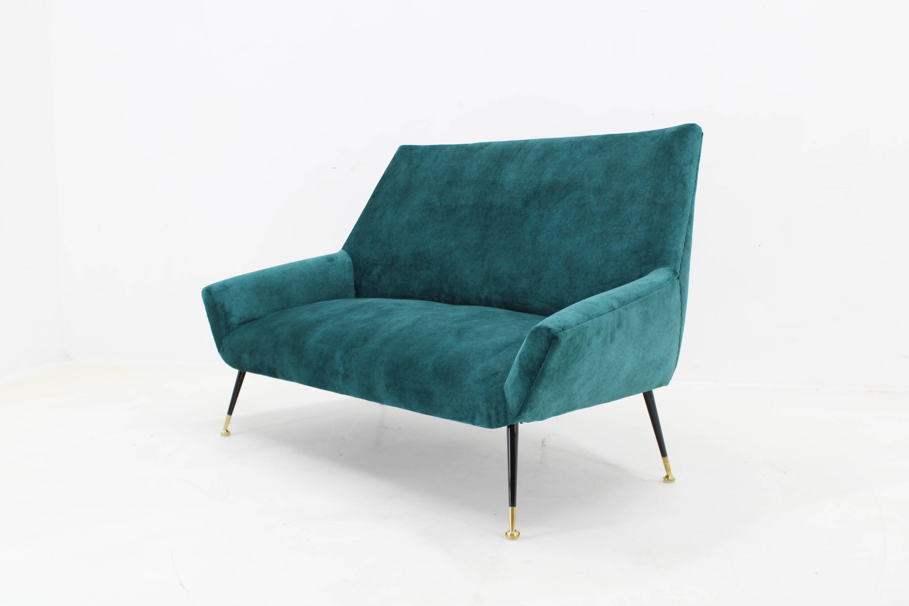 1950s Italian 2-Seater Sofa ,Restored