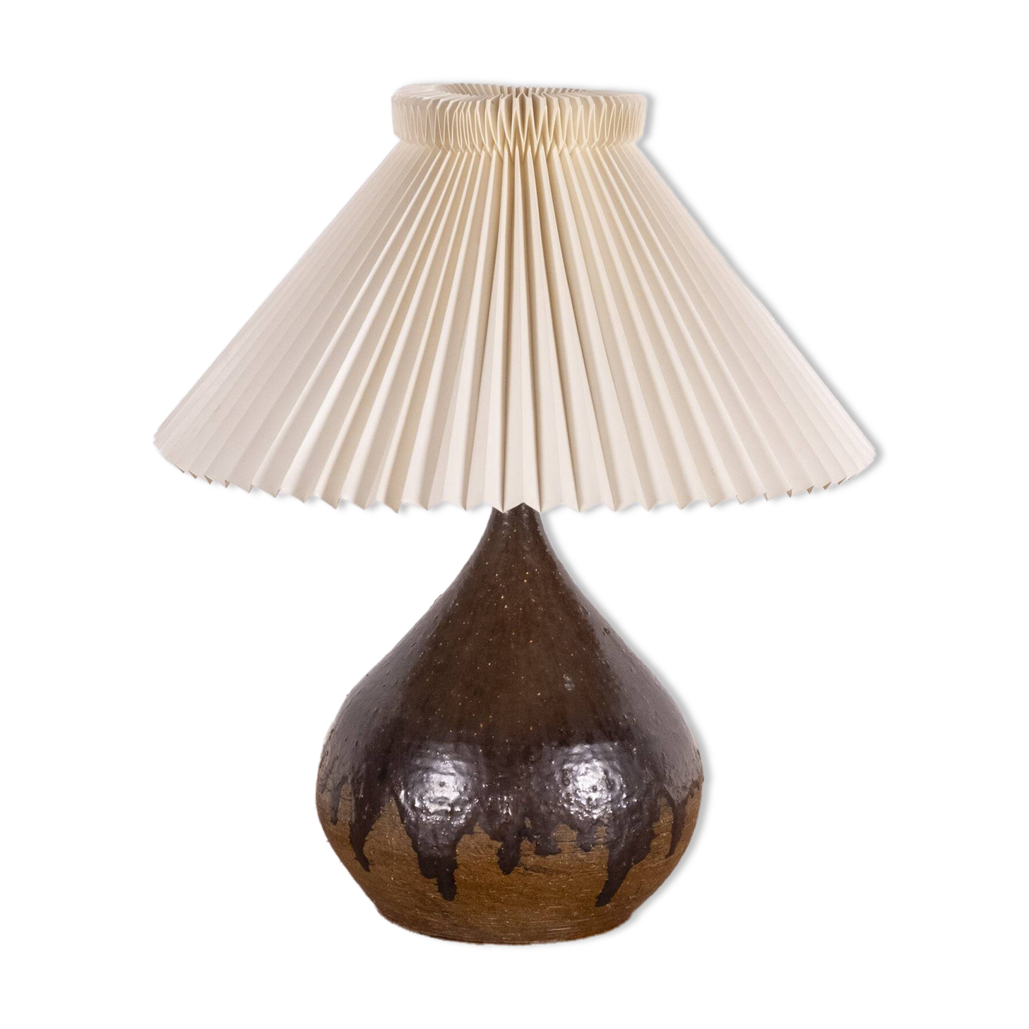 Lampe de table en céramique Flemming Ross, Danemark, années 1960