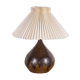 Lampe de table en céramique Flemming Ross, Danemark, années 1960