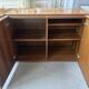 Low Scandinavian enfilade in walnut – Vintage design sideboard from the year