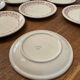 8 dessert plates. Pillivuyt france