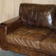 Halo Soho Heritage Leather Biker Sofa by Timothy Oulton