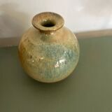 Glazed ceramic vase