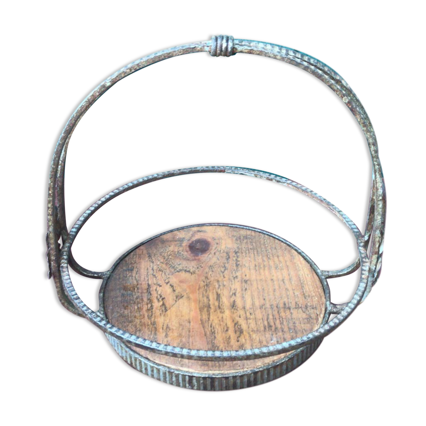 Art deco fruit basket