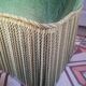 Toad sofa with velvet fringes