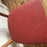 Series of red chairs