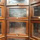 Classic English Globe Wernicke Corner Bookcase