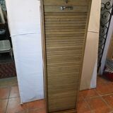 Classeur à rideau ancien en chêne