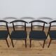 Rosewood Dining Chairs by Helge Sibast & Børge Rammerskov, Denmark, 1960s, Set of 4