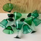 Vintage foot glasses