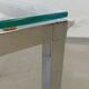 Chrome side table